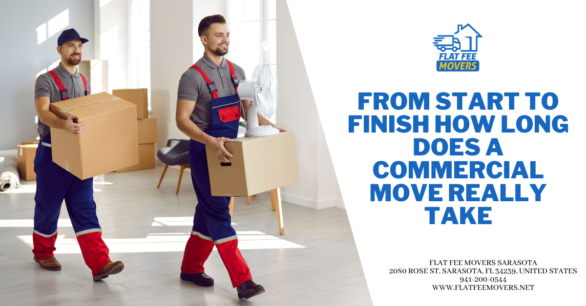From Start To Finish How Long Does A Commercial Move Really Take